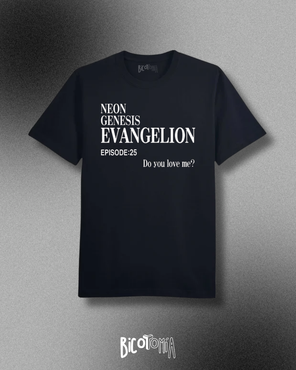 Neon Genesis Evangelion EP 25 Title Card Tee