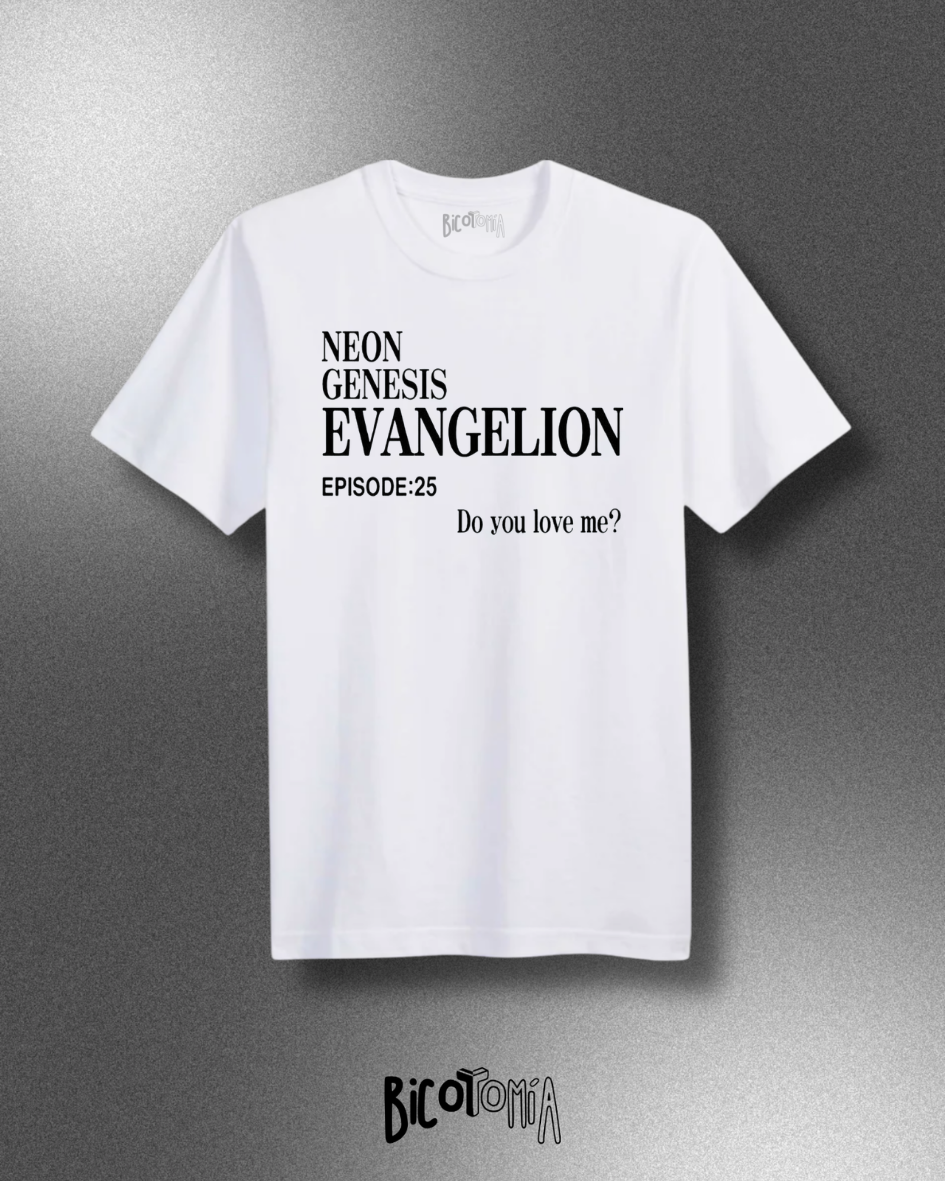 Neon Genesis Evangelion EP 25 Title Card Tee